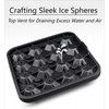 Gwindrise Tiny Diamond Ice Molds Fun Shapes, Silicone Mini Diamond-Shaped