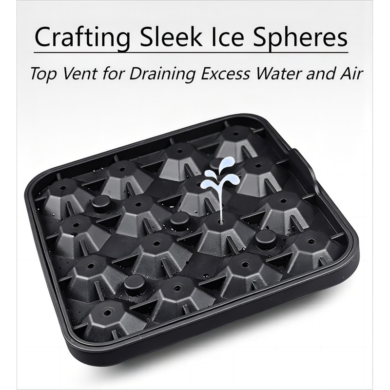 Gwindrise Tiny Diamond Ice Molds Fun Shapes, Silicone Mini Diamond-Shaped