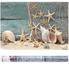 3D Effect Adhesive Seashell Starfish Poster for Aquarium Fish Tank
