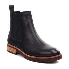 KORK-EASE Women's Bristol Ankle Boot, Black, Size 7.5 M US