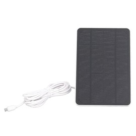 BAFOVY Cargador de Panel Solar de 10 W para Electrodomésticos, Salida Tipo C con Alta Eficiencia de Conversión, Rendimiento Estable, para Carga de Batería Carga de Cámara de Panel Solar