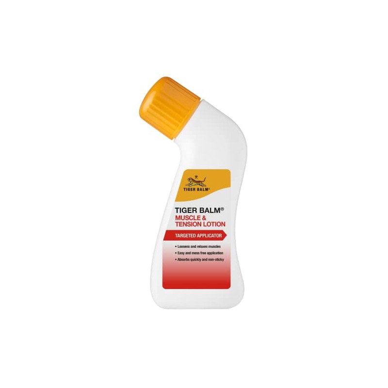 Tiger Balm Muscle and Tension Lotion with Applicator 80ml