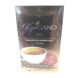 6 Boxes GanoCafe 3 in 1 Instant Coffee by Gano Excel + Free Expedited Shipping to USA