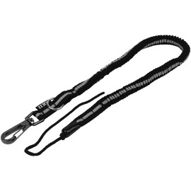 SK11 Fabric Safety Cord with Load Capacity: Approx. 6.6 lbs (3 kg), Hook x Nylon Rope, Gray SNSC-3-NR-GRY