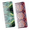 Miwasion 2PCS Wide Tooth Comb, Large Detangling Hair Comb -