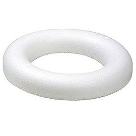 Styropor Polystyrene Half Ring Smithers Oasis Pack 2 (30cm)