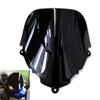 PSLER Motorcycle Windscreen Windshield Double Bubble Flyscreen Wind Screen Deflector