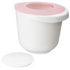Zenker 44920 Bowl with Splash Guard Polypropylene White