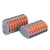 20Pcs Push Wire Wiring Connector Universal Quick Connect Terminal Blocks