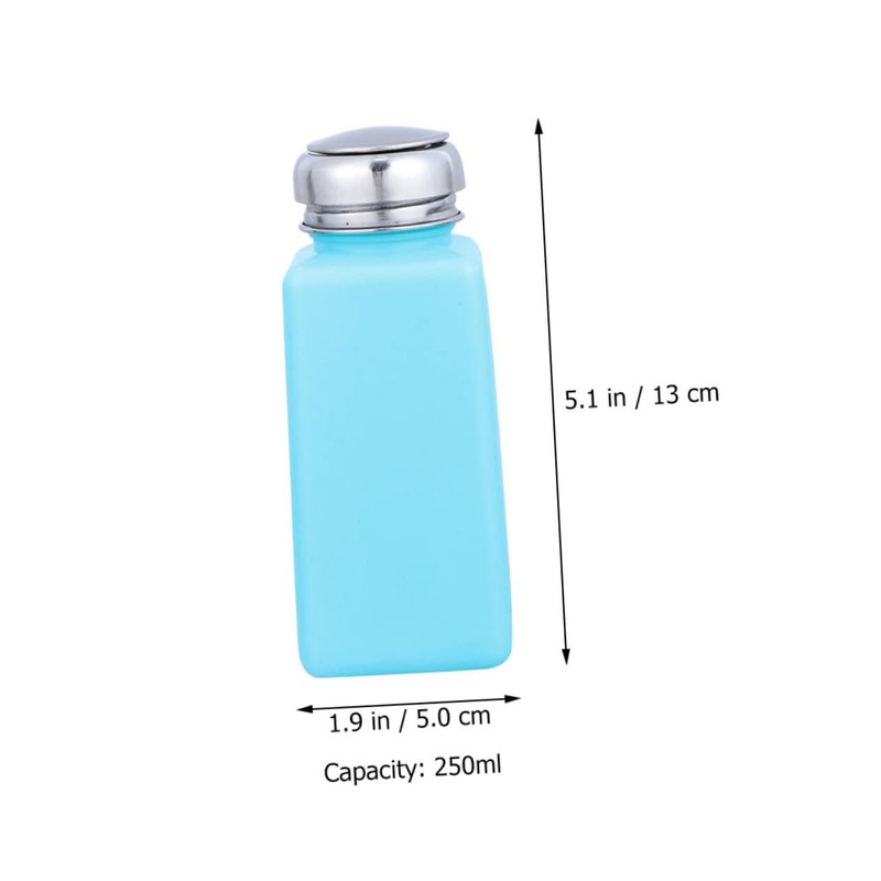 CHILDWEET 2pcs Professional Push Down Liquid Pumping Empty Bottle Dispenser