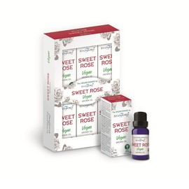 The Vegan Range by Stamford - Aroma Oils. 6packs x 10ml -Sweet Rose