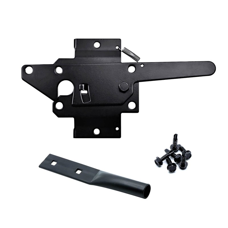 Heavy Duty Self-Locking Post Mount Automatic Gravity Lever Gate Latch