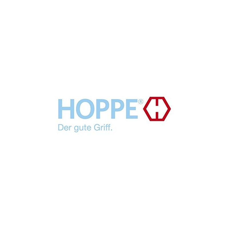 HOPPE Roissy 2857673 Door Handle Set on Long Plate Profile