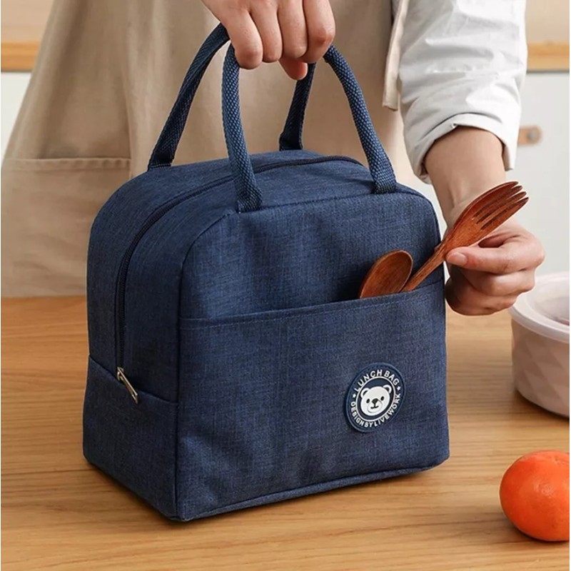 Estuchelandia Lonchera Bolsa De Mano Termica Impermeable Aislante Almuerzo