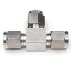Φ1/4, 3 Way Tee Quick Connector, Push to Connect Air