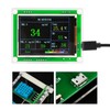 2.8 Inch Multifunctional Digital Car PM2.5 Air Quality Detector Monitor