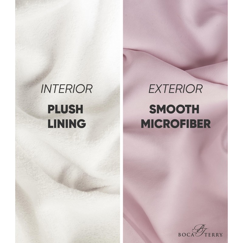 Women's Microfiber Robe by BOCA - Luxury Hotel Bathrobe, Long