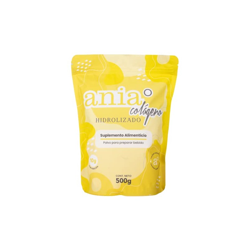 Colágeno Hidrolizado Polvo 100 Puro Presentación 500g Suplemento Natural Base