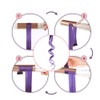 2 x Clip-In Hair Extension Highlights Streaks, Colourful Hair Highlights