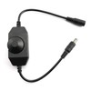RuiLing 1-Pack Black DC 12V 24V LED Strip Dimmer Switch