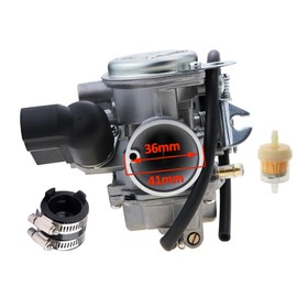 SVKZGFZ Carburetor & Intake Manifold Boot for Honda Metropolitan 50 CHF50 (02-09), Metropolitan II 50 CHF50P (02-05), Ruckus 50 NPS50 (2006-2023) Replace 16211-GEE-000 16046-GEV-003