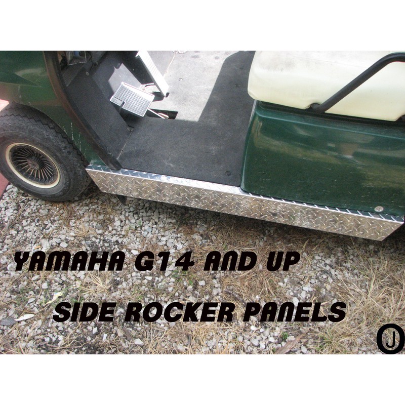 Fits YAMAHAA G14 and up Golf Cart Diamond Plate Side