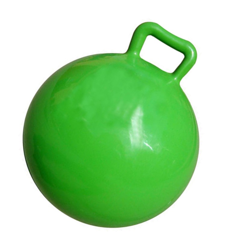 Pure Color Inflatable Bouncing Ball Kids Jumping Hop Ball with