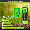 Digital Soil pH Moisture Tester,Plant Moisture pH Meter for Soil