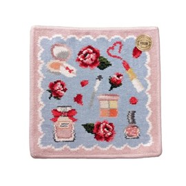 Faylor Eternal Heroine Handkerchief Towel, Pink, 9.8 x 9.8 inches (25 x 25 cm), 2024