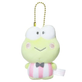 Kamio Japan Sanrio Characters x Mochi Squishy Panda Mascot Key Chain 212169 Sanrio KEROKEROKEROPPI