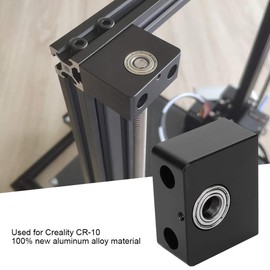 Z-Axis Bearing Bracket Mount with Screw Bearing 3D Printer Parts Accessory Aluminum Alloy Small Portable for CR-10 ENDER 3 / 3Pro