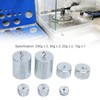 Pack of 7 Hook Weights, 10 g, 20 g, 50