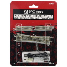 Z gauge R069 double slip point rail (right branch) + cut rail