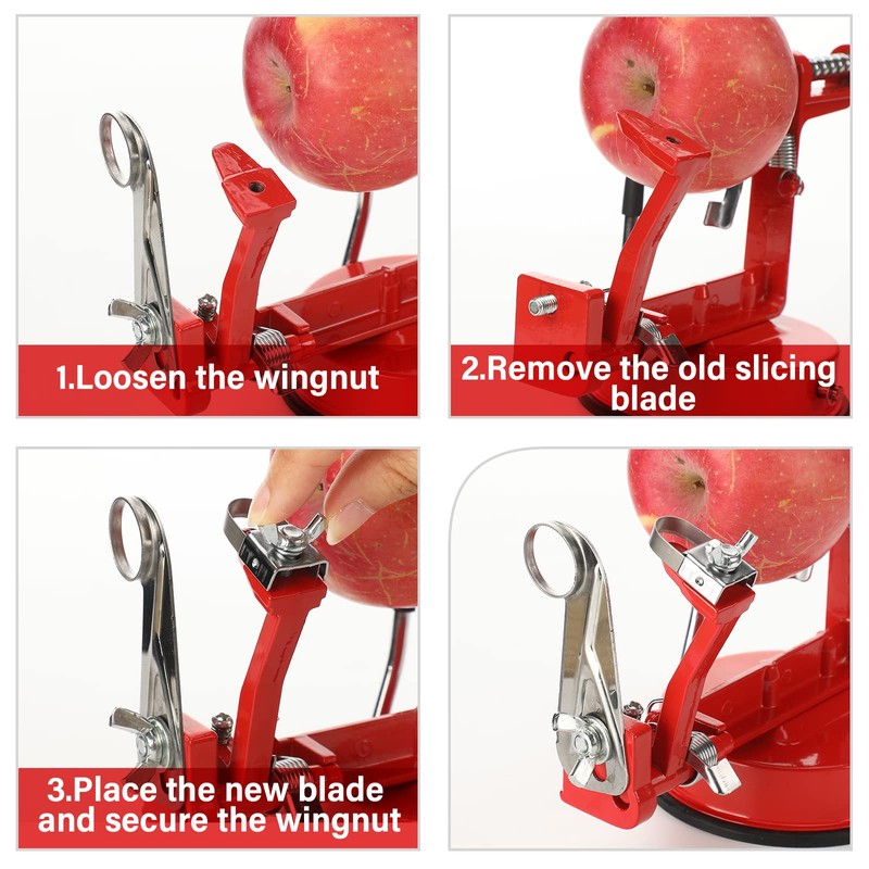 Universal Apple Peeler Replacement Blade Apple Peeler and Corer Stainless