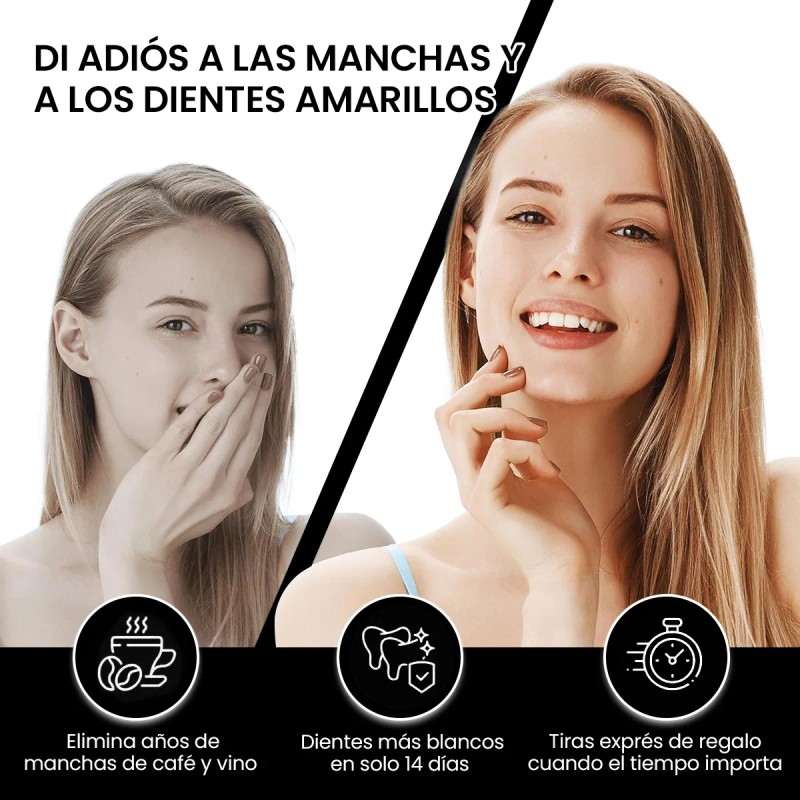 Freshmile Tiras Blanqueadoras Dentales Con Carbón Activado