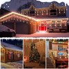 CORST 4M Net Lights Outdoor Christmas Tree Lights Plug in,Triangle