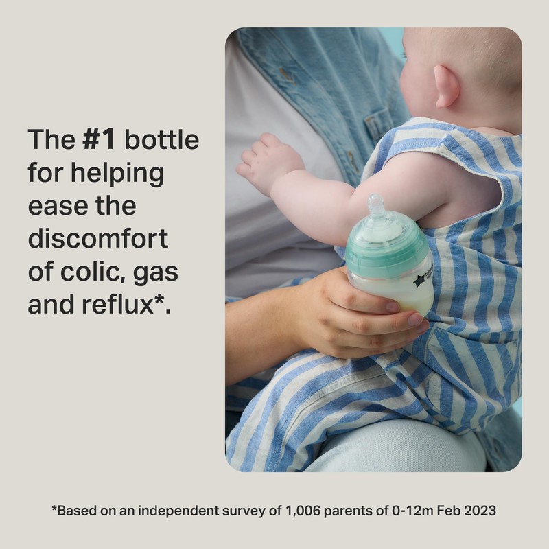 Tommee Tippee Advanced Anti-Colic 12 Piece Set, 5 oz and