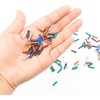 Bicycle Cable End Caps, 80-Pack Alloy Brake and Shifter Tips,