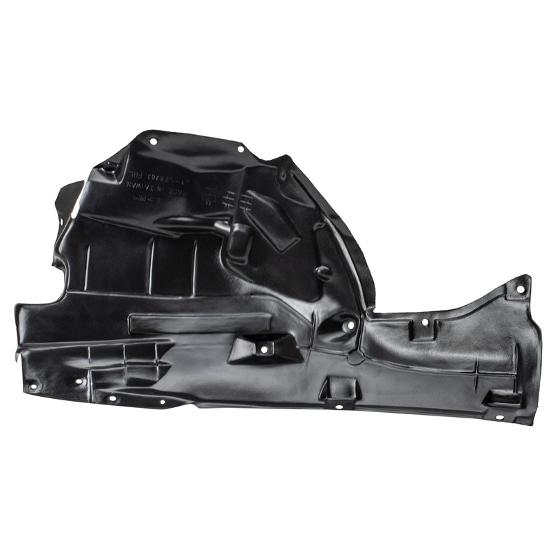 TRQ Front Left Rearward Inner Fender Liner Drivers Side Compatible