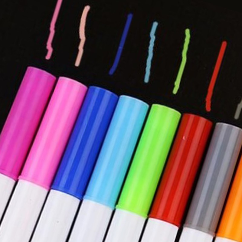 60 Pcs Chalk Markers Vibrant Colors Environmentally Friendly Safe Water