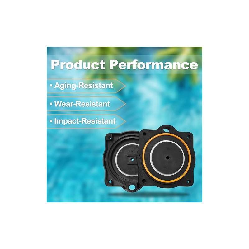 Air Pump Diaphragm Rebuild Kit Replacement for Hiblow Hp-60/Hp-80