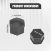 HQRNYP 20PCS Lug Nut Covers, Wheel Nut Cap, 19 mm