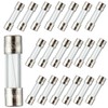 BOJACK 5x20mm 15A 15amp 250V 0.2x0.78 Inch F15AL250V Fast-Blow Glass Fuses (Pack of 20)