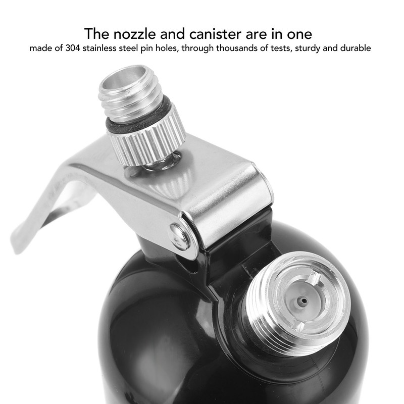 Whipped Cream Dispenser Aluminum Stainless Steel Plastic 500ml Cream Whipper
