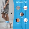 Tideshake 100% Waterproof Foot Cast Cover for Showering, Reusable Adult