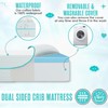 Sleepah 6" Crib & Toddler Bed Mattress Dual Sided (Firm