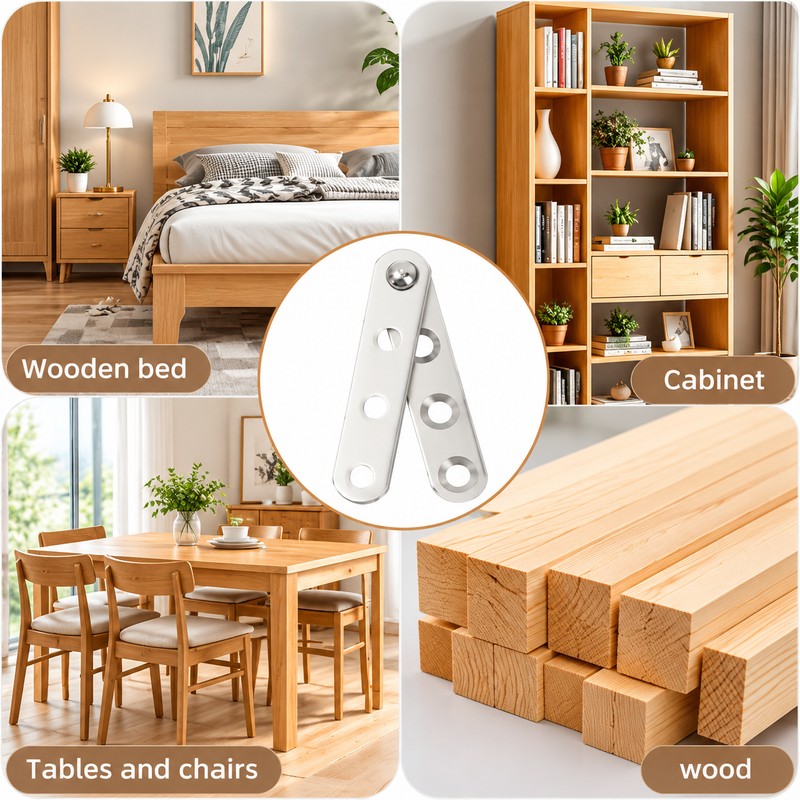 360° Rotatable Stainless Steel Hinges for Cabinet Doors – Concealed
