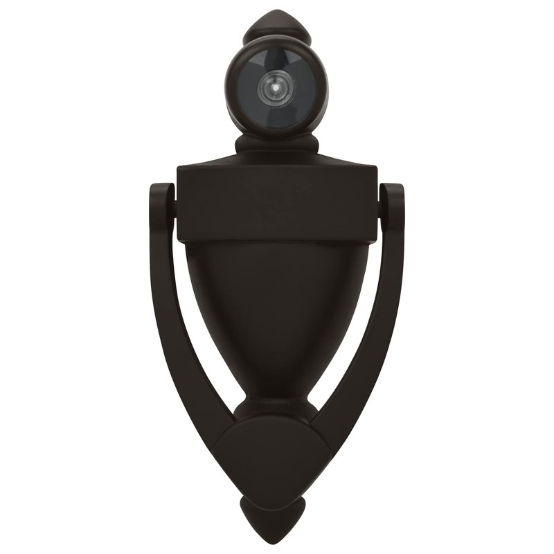 "Nuk3y Door Knocker & Viewer, 9/16 in. Bore, 220-Degree View