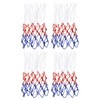 PATIKIL 18.5" 5.5mm Basketball Net Replacement, 4 Pack Polyester Basketball