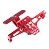 Adjustable License Plate Frame with Light Aluminum Alloy Mudguard Eliminator
